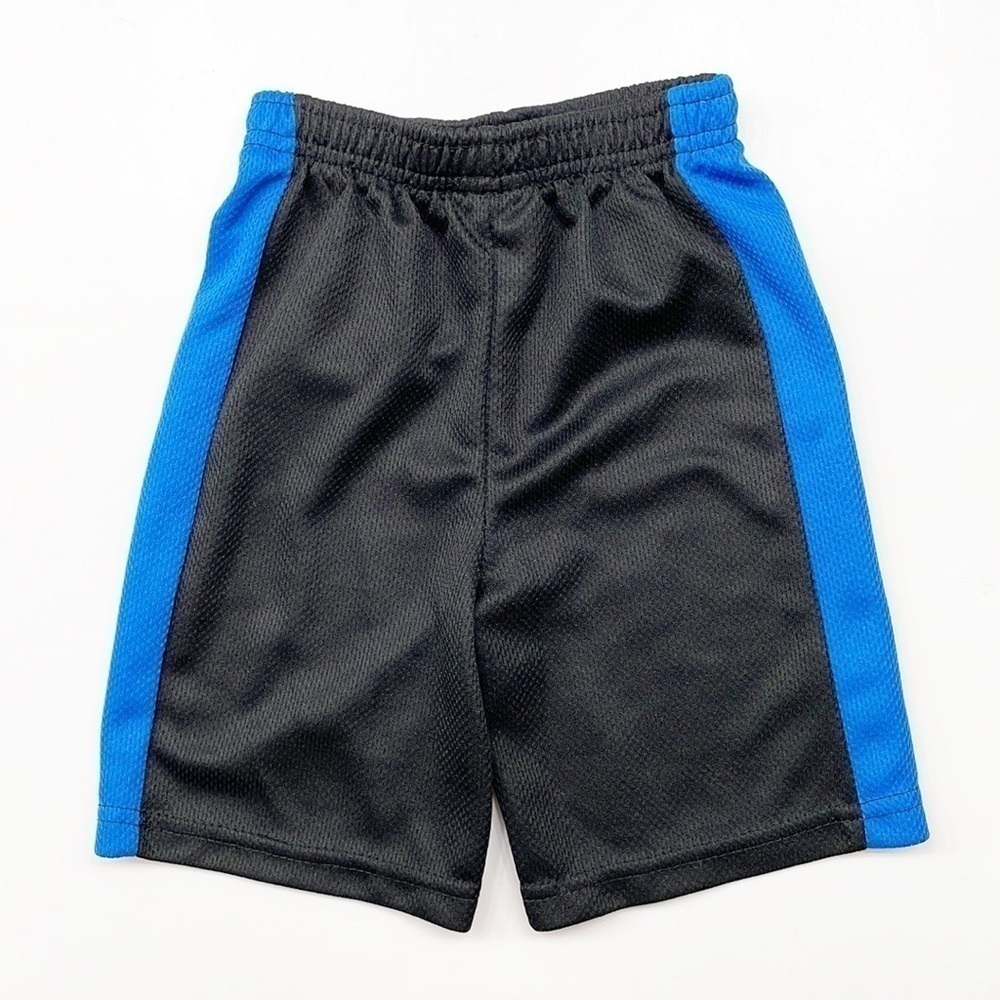 Marvel Spiderman little boys black/blue mesh shorts